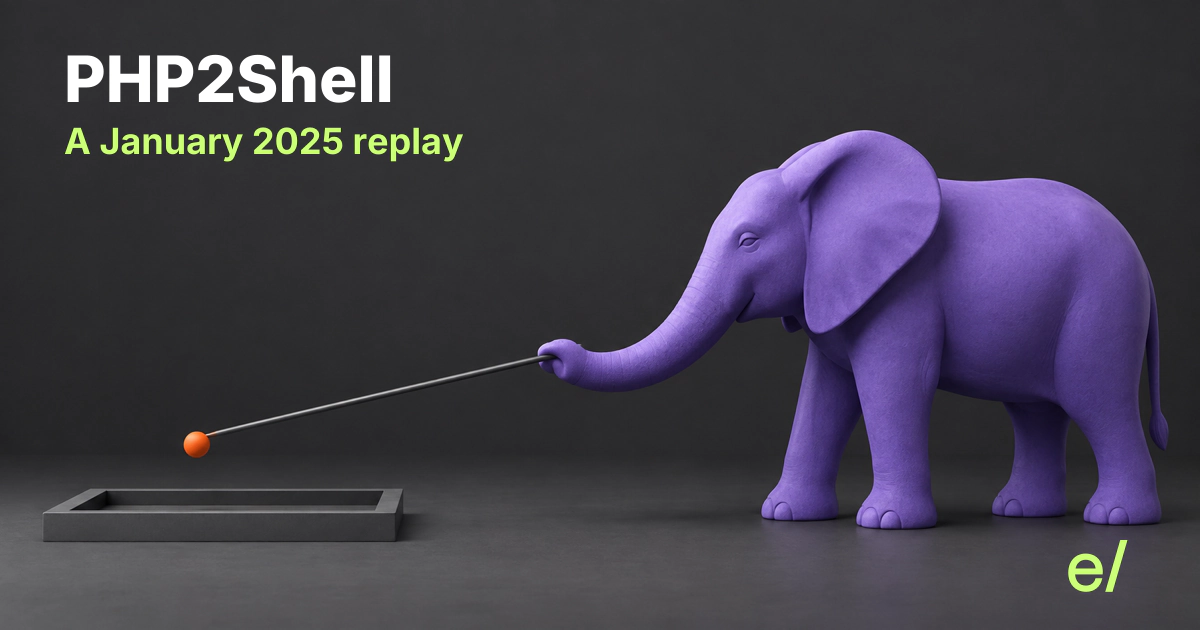 PHP2Shell historical analysis: request memory is freed while a worker retains a backtrace pointer.